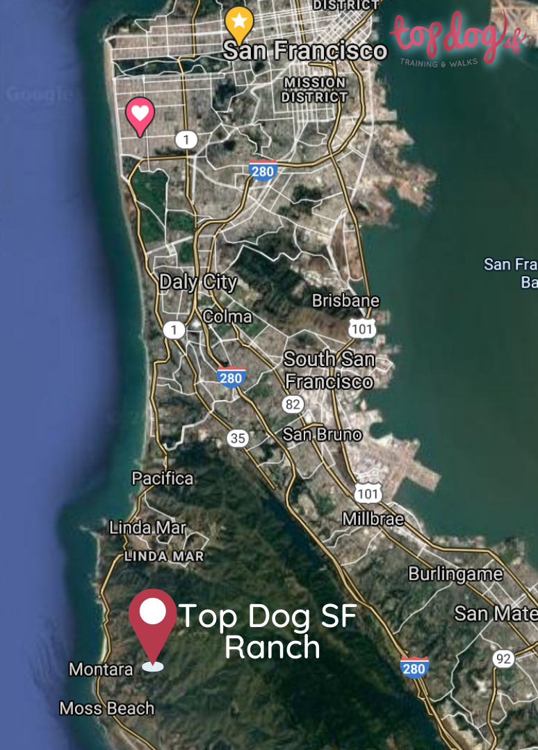 Our Ranch's Location San Francisco